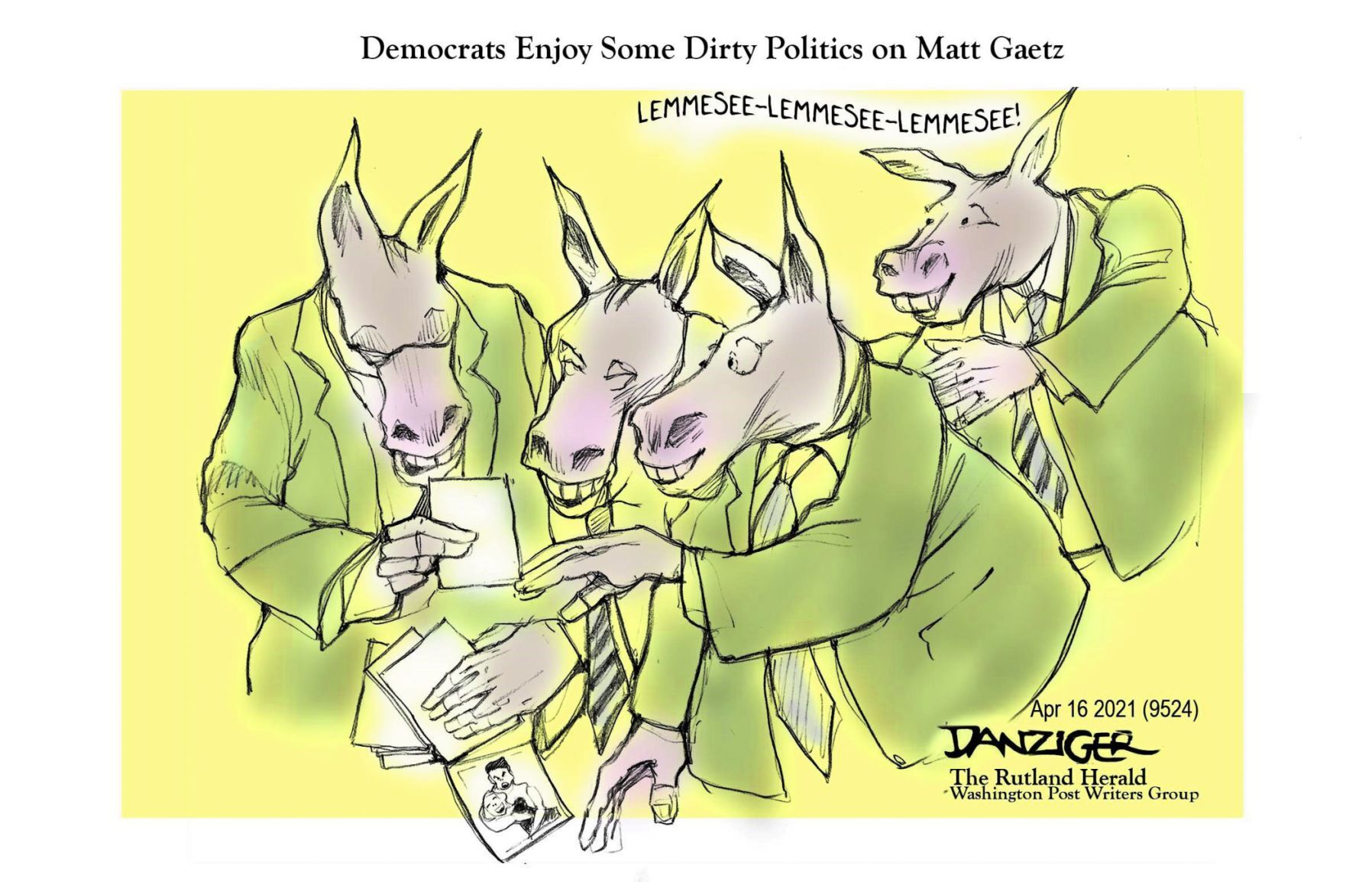 Jeff Danziger cartoon
